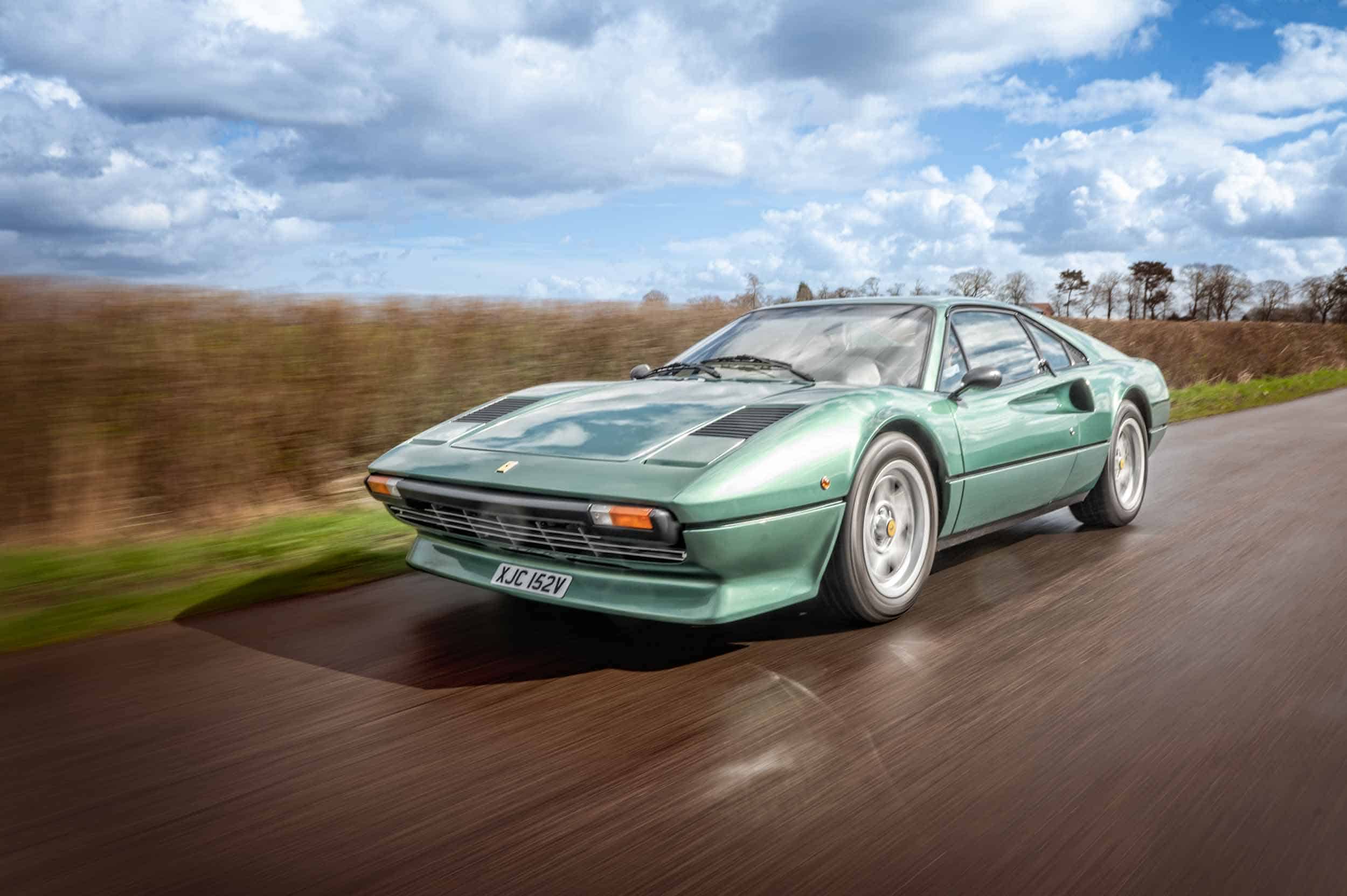 Ferrari 308 in motion