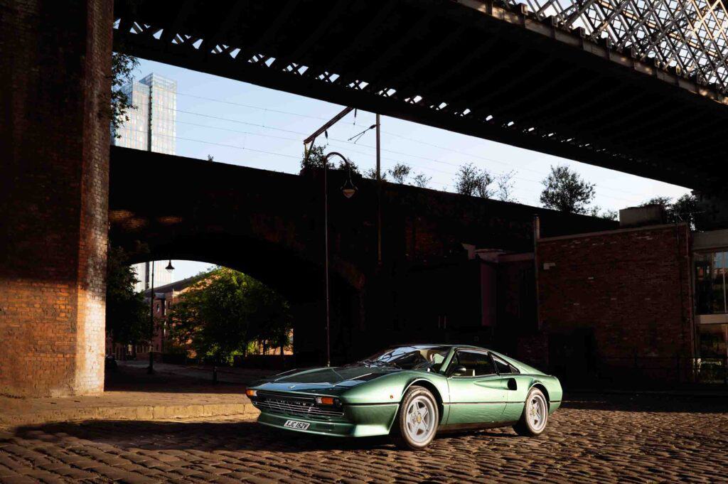 green ferrari 308 