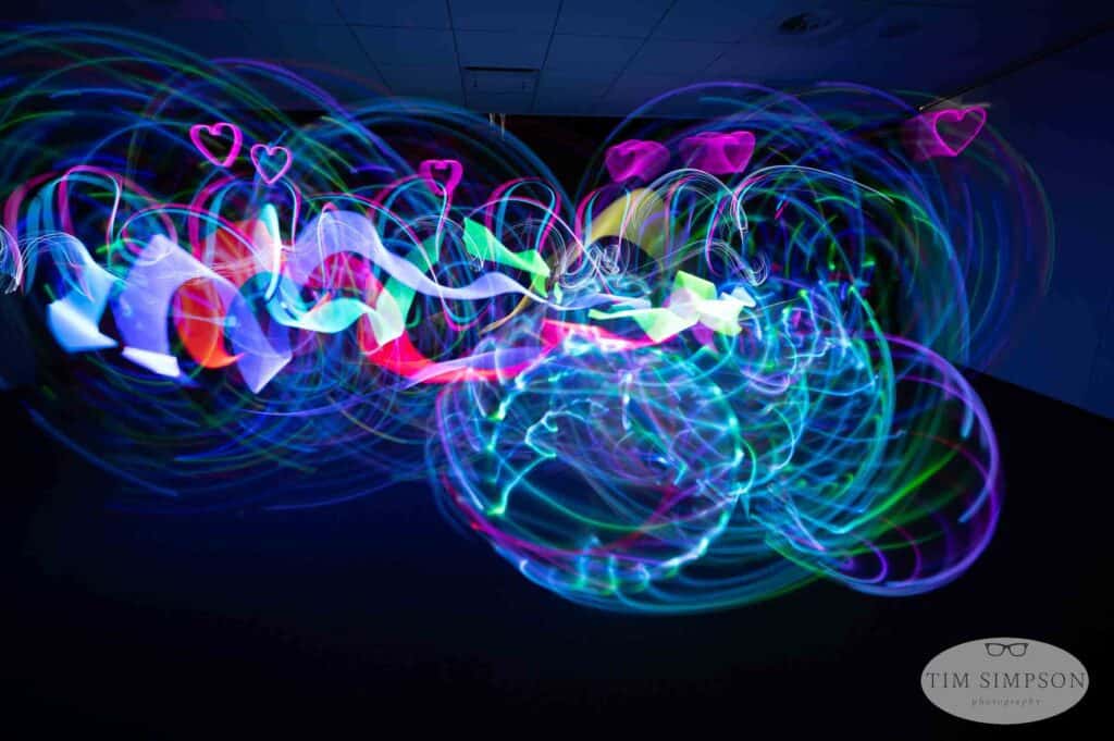 light painting art