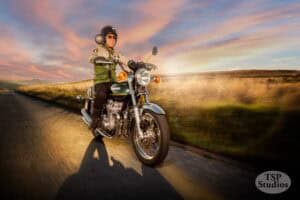kawasaki z 900 in motion
