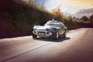 blue and white marcos in motion